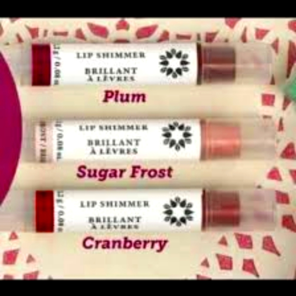 Norwex lip shimmers, set of 3. Ltd ed.